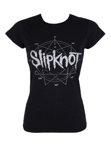 Koszulka metal damskie Slipknot - Logo Star - ROCK OFF - SKTS32LB