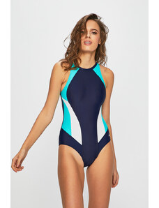 Aqua Speed jednoczęściowy strój kąpielowy Nina kolor granatowy miękka miseczka