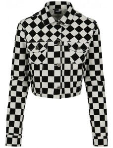Kurtka Urban Classics Ladies Short Check Twill Jacket