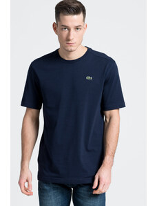 Lacoste t-shirt męski kolor granatowy gładki