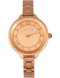 Bertha Zegarek kwarcowy "Madison" w kolorze różowozłotym