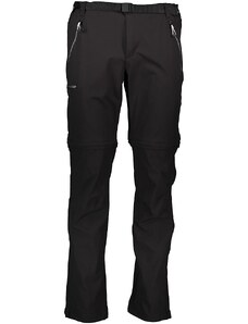 Regatta Spodnie funkcyjne Zipp-off "Xert Strch II" w kolorze czarnym