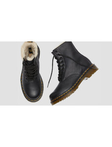Dr. Martens 1460 Serena Faux Fur Lined Ankle Boots Kobiety - Obuwie Dr. Martens - Czarny - DM21797001-4