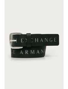 Armani Exchange - Pasek skórzany 951185 CC529 NOS