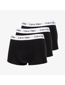 Bokserki Calvin Klein Low Rise Trunks 3 Pack Black