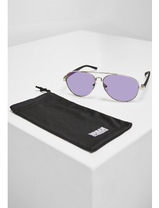 URBAN CLASSICS Sunglasses Mumbo Mirror UC - silver/purple