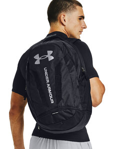 Plecak Under Armour Hustle 5.0 Backpack Black/ Silver, 29 l