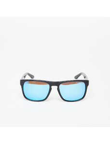 Męskie okulary przeciwsłoneczne Horsefeathers Keaton Sunglasses Brushed Black/ Mirror Blue
