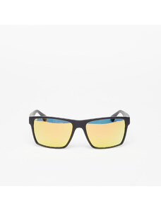 Męskie okulary przeciwsłoneczne Horsefeathers Merlin Sunglasses Matt Black/ Mirror Orange