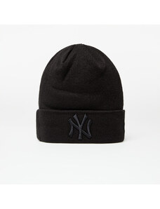 Kapelusz New Era Cap Mlb Essential Cuff Knit New York Yankees Black/ Black