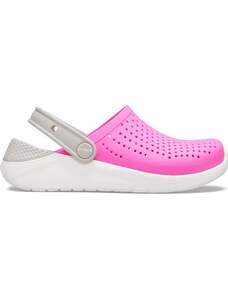 Buty dziecięce Crocs LiteRide Clog różowo-białe