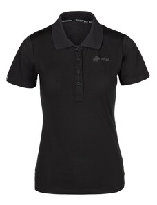 Damska koszulka polo KILPI COLLAR-W czarna