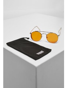 URBAN CLASSICS Sunglasses Chios - gold/orange