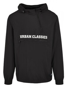 URBAN CLASSICS Commuter Pull Over Jacket - black