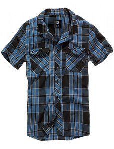 Koszula męska Brandit Roadstar Shirt - kolor niebieski, czarny
