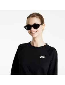 Damska bluza z kapturem Nike Sportswear Essential Women's Fleece Crew Black/ White