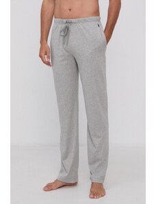 Polo Ralph Lauren Spodnie piżamowe 714844762003 męskie kolor szary gładka