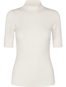 NÜMPH Sweter "Bia" w kolorze białym