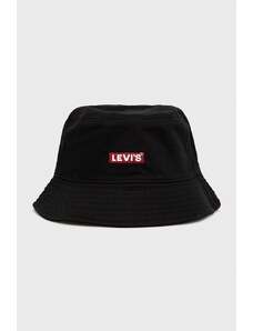 Levi's Kapelusz kolor czarny bawełniany D6249.0001-59