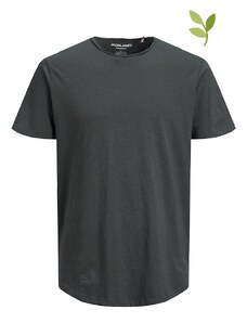 Jack & Jones Koszulka "Basher" w kolorze antracytowym