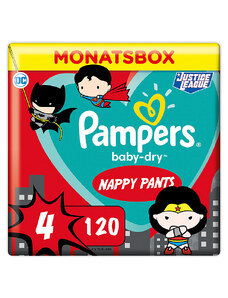 Pampers Pieluszki (120 szt.) "Baby Dry Pants Warner Bros." - rozmiar 4, 9-15 kg