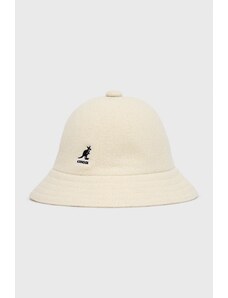 Kangol kapelusz wełniany kolor beżowy K3451.WH103-WH103