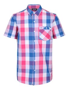 Koszula męska Regatta RAMIEL różowo/niebieska