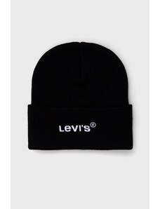 Levi's Czapka kolor czarny D5548.0006-59