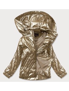 6&8 Fashion Błyszcząca kurtka damska złota (2021-02)