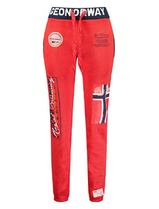 Geographical Norway Spodnie dresowe "Moliere" w kolorze czerwonym