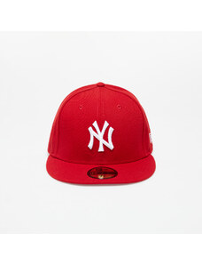 Czapka New Era 59Fifty MLB Basic New York Yankees Cap Scarlet/ White
