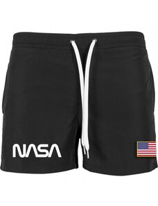 MISTER TEE NASA Worm Logo Swim Shorts