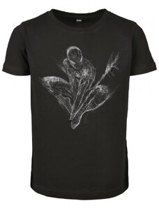 MISTER TEE Kids Spiderman Scratched Tee