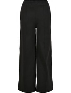 Damskie spodnie dresowe Urban Classics Straight Pin Tuck - czarne
