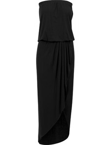URBAN CLASSICS Ladies Viscose Bandeau Dress - black