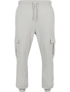 Męskie spodnie dresowe Urban Classics Cargo Sweatpants - białe