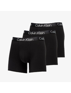 Bokserki Calvin Klein Structure Cotton Boxer Brief 3-Pack Black