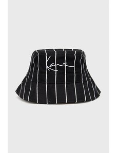 Karl Kani kapelusz bawełniany kolor czarny bawełniany KAHW02100102-black