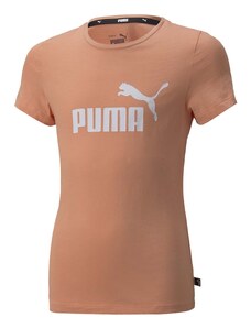 Dziecięca Koszulka Puma Ess Logo Tee G Peach Pink 58702928 – Pomarańczowy