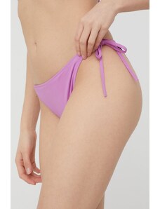 Calvin Klein figi kąpielowe CKOne kolor fioletowy