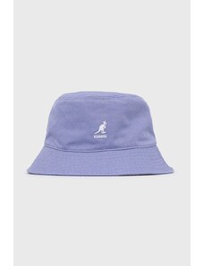 Kangol kapelusz bawełniany kolor fioletowy bawełniany K4224HT.IL525-IL525
