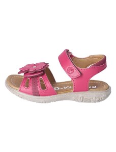 Ricosta Skórzane sandały w kolorze różowym