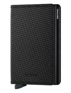 Secrid portfel skórzany męski kolor czarny Sca.Black-Black