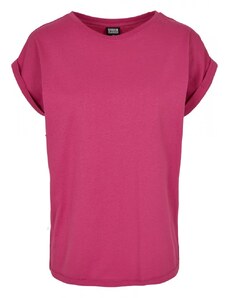 URBAN CLASSICS Ladies Extended Shoulder Tee - brightviolet