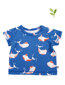 ONNOLULU Koszulka "Driss Whale" w kolorze niebieskim