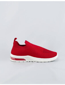 H&D Wsuwane sportowe buty damskie czerwone (ldh886)