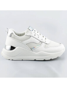 marka niezdefiniowana Sneakersy damskie białe (bs-01)