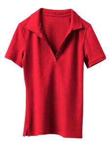 Heine Koszulka polo w kolorze czerwonym