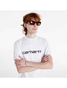 Koszulka męska Carhartt WIP S/S Script T-Shirt White/ Black