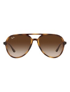 Ray-Ban okulary przeciwsłoneczne 0RB4376 kolor brązowy